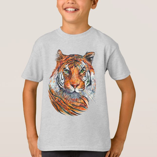 T-shirt for boy WILD TIGER (Front)