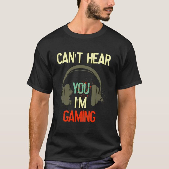 T-shirt For Gamers Nage Gaming (Devant)