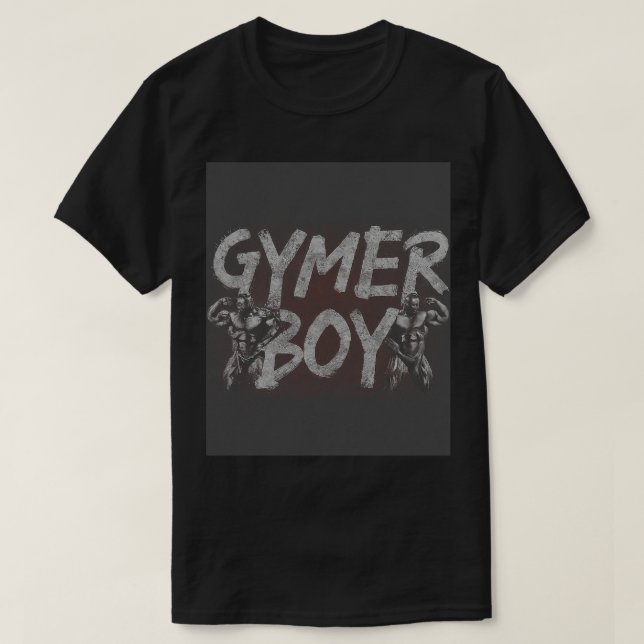 T-Shirt for GYM boy And Girl. (Design Front)