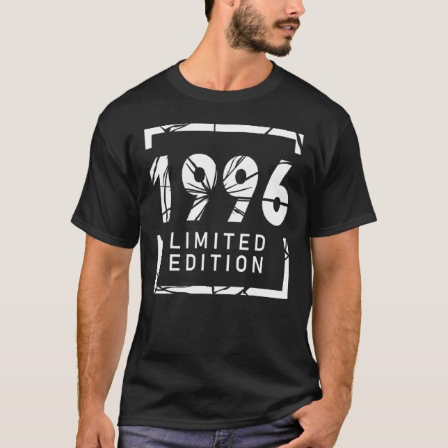 T-shirt for Men and Women Born in 1996 (Devant)