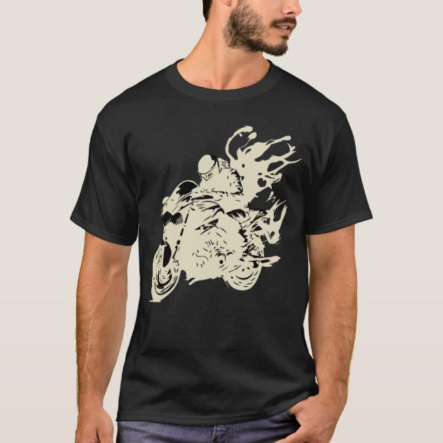 T-shirt for motorcyclists motorcycles  1 (Devant)
