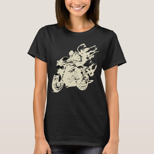 T-shirt for motorcyclists motorcycles  1 (Devant)