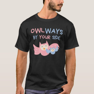 T Shirt For Owl Mom Funny Owl Graphic Tees Shirts