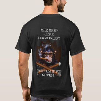 T-shirt For the cigar affionado