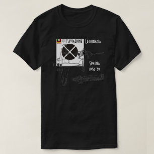 T-shirt Force aérienne italienne Espagne guerre civile Mu
