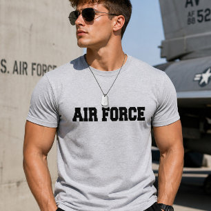 T-shirt Force aérienne minimale simple