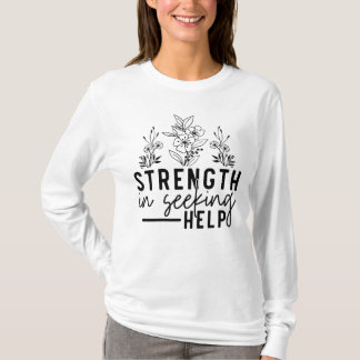 T-shirt Force dans la recherche d'aide