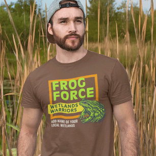 T-shirt Force de grenouille Terres humides Guerriers Natur