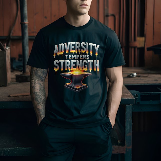 T-shirt Force des Températeurs Adversité - Forgé dans le f (Créateur téléchargé)