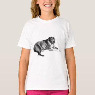 T-shirt Force et chaleur en niveaux de gris
