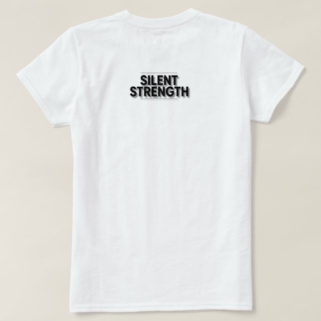 T-shirt Force Silencieuse (Design dos)