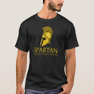 T-shirt Force spartiate Honor Discipline Motivation