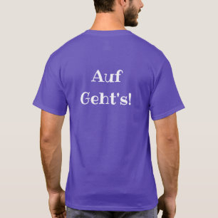 T-shirt Forces d'appoint Geht de DMV ! Logo de blanc de