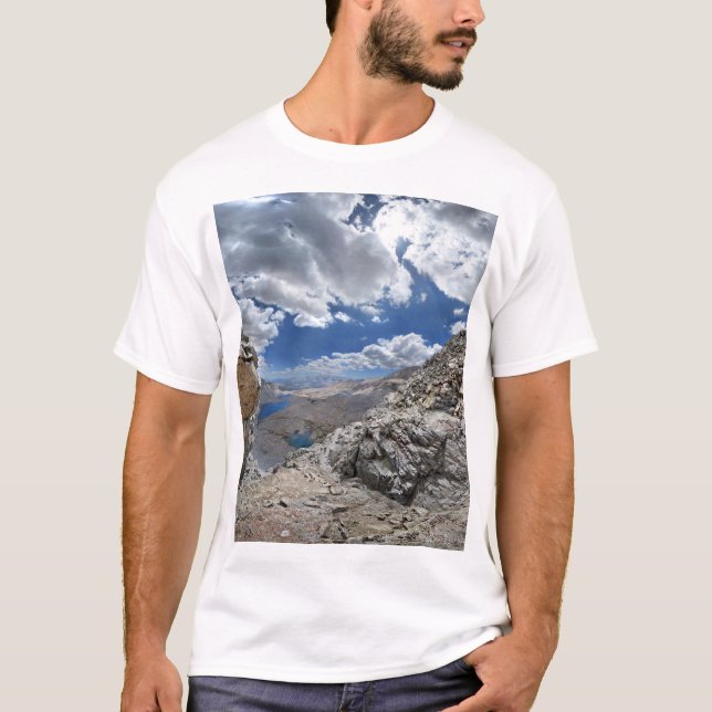 T-shirt Forester Pass - John Muir Trail - Sierra Nevada (Devant)