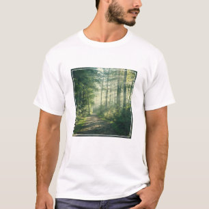 T-shirt Forêt   Chemin forestier Hambourg Allemagne