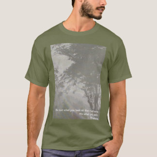 T-shirt Forêt dans la brume