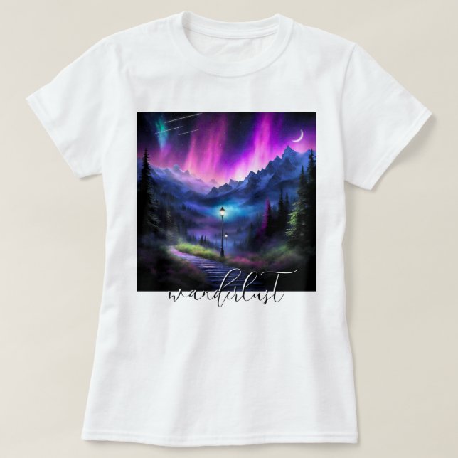 T-shirt Forêt enchantée (Design devant)