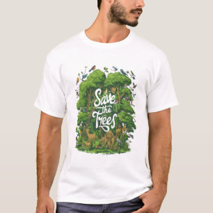 T-shirt Forêt enchantée vivante