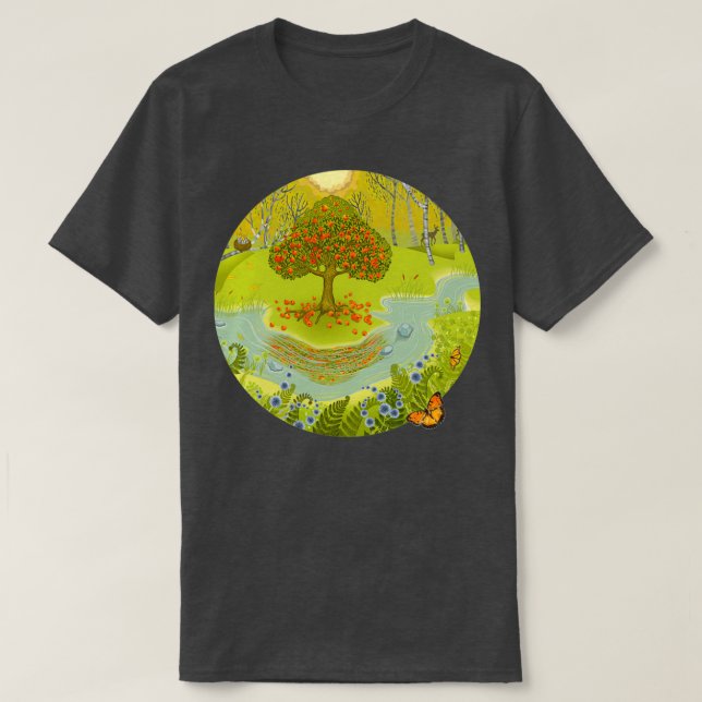 T-shirt Forêt magique (Design devant)
