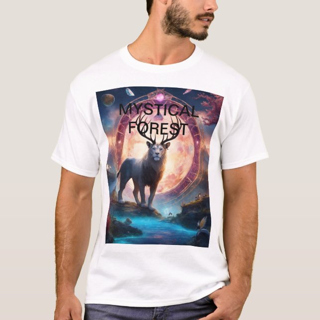 T-SHIRT FORÊT MYSTIQUE (Devant)