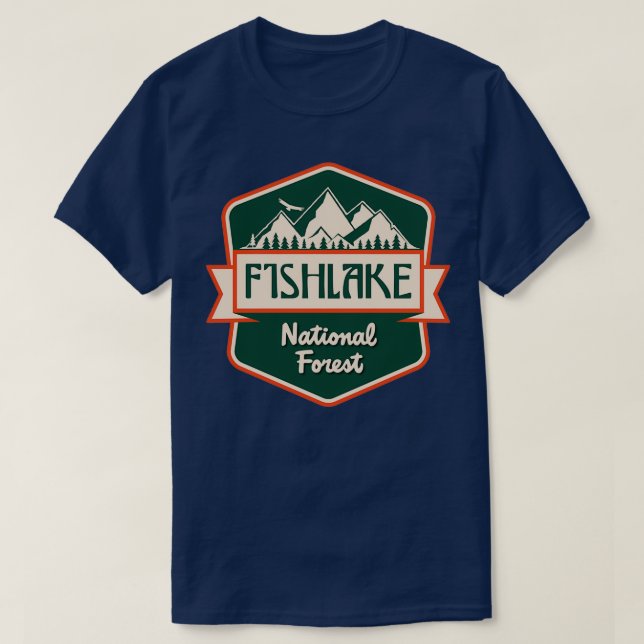 T-shirt Forêt nationale de Fishlake 1 (Design devant)