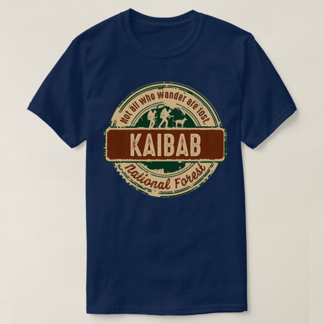 T-shirt Forêt nationale de Kaibab (Design devant)