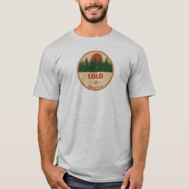 T-shirt Forêt nationale de Lolo (Devant)