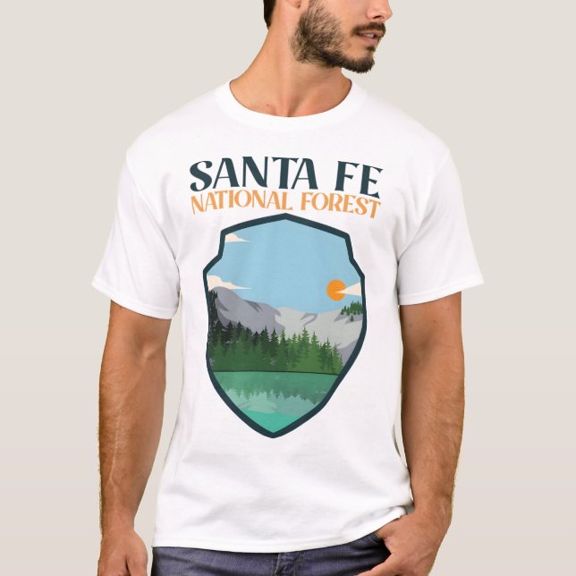 T-shirt Forêt nationale de père Noël Fe (Devant)