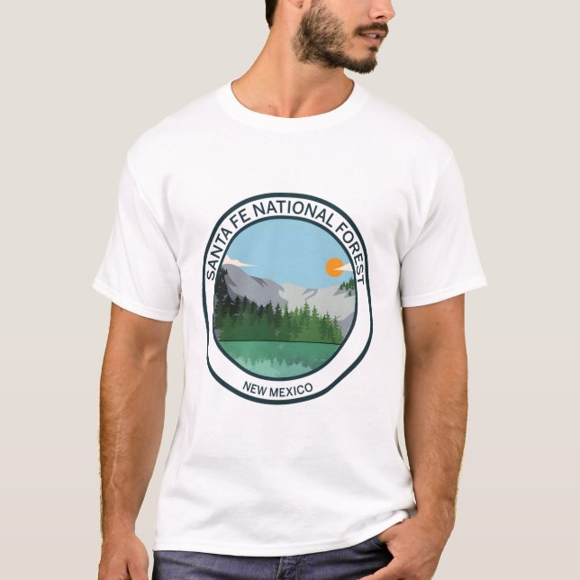 T-shirt Forêt nationale de père Noël Fe (Devant)