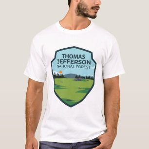 T-shirt Forêt nationale de Thomas Jefferson
