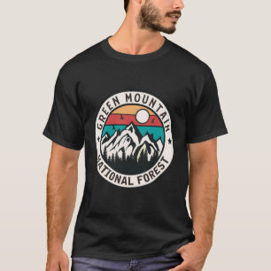 T-shirt Forêt nationale des montagnes vertes