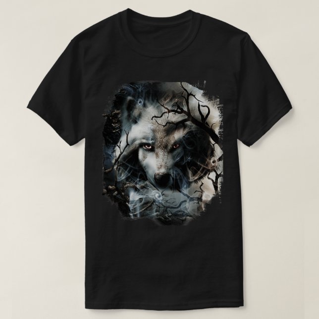 T-shirt Forêt Noir Wolf (Design devant)