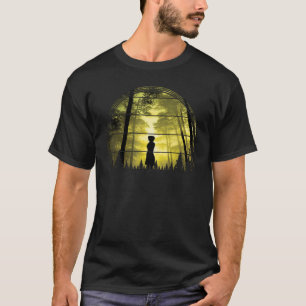 T-shirt Forêt Verdoyante Un Environnement Naturel Évident