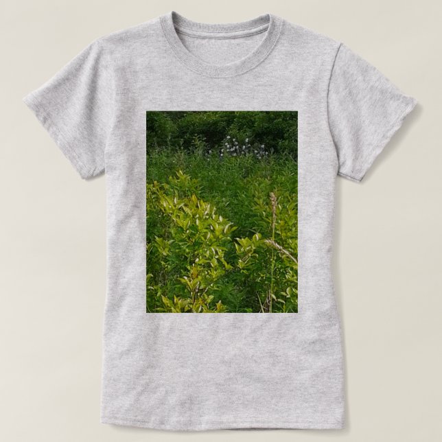 T-SHIRT FORÊT VERTE (Design devant)