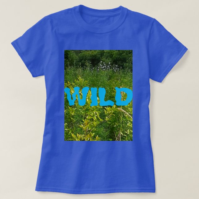 T-SHIRT FORÊT VERTE (Design devant)
