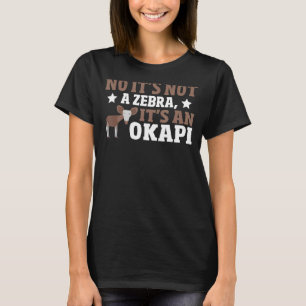 T-shirt Forêt Zèbre Humour animal sauvage Okapi Anim