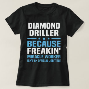 T-shirt Foreuse de diamant
