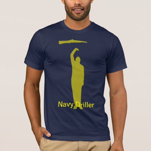 T-shirt Foreuse T de marine (Devant)