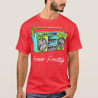 T-shirt Forever Freestyle Hip hop Old School Boomb Vintage