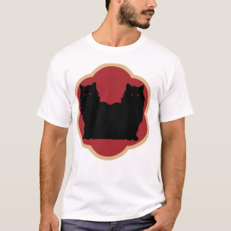 T-shirt Forever Friends Cats Love Design