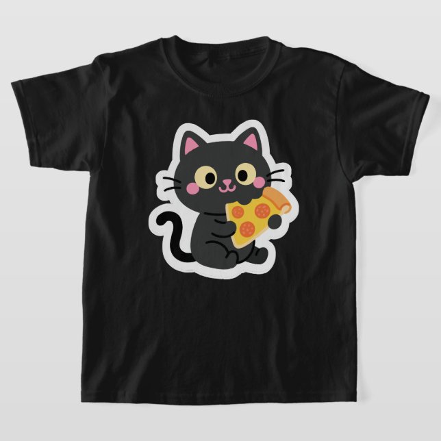 T-shirt Forever Pizza, Forever Love  (Poser)