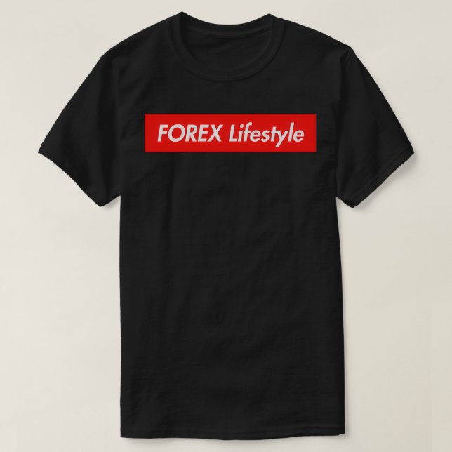 T-shirt FOREX Lifestyle Extreme Investisseur (Design devant)