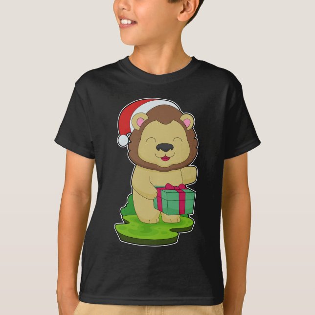 T-shirt Forfait Lion Christmas (Devant)