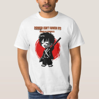 T-shirt Forgé dans la lutte — Le pouvoir vient de la doule