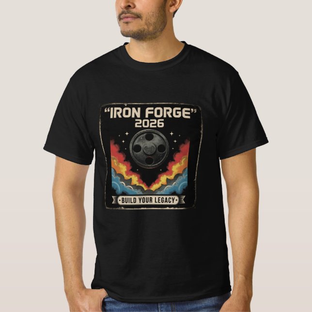 T-shirt Forge de fer (Devant)