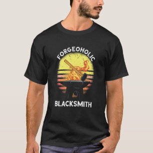 T-shirt Forge de forge rétro forge Outils Forge Metalworke