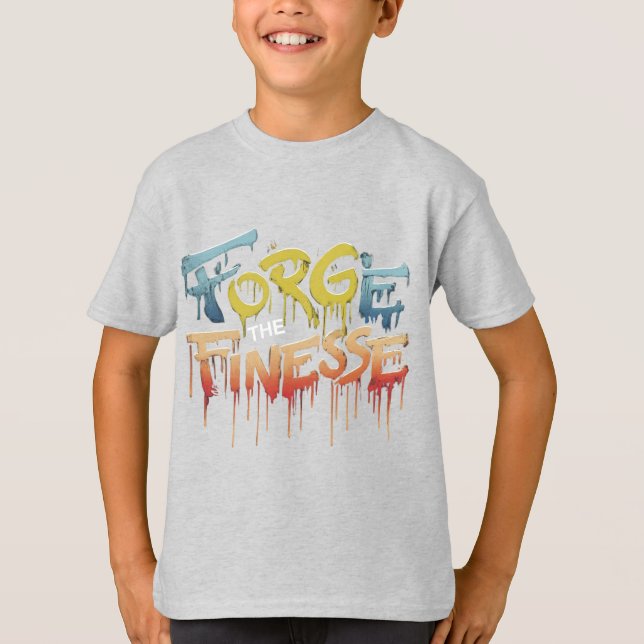 T-shirt Forge la finesse (Devant)