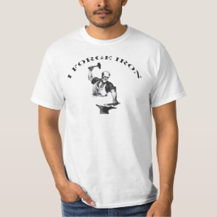 T-shirt Forgeron - je forge le fer