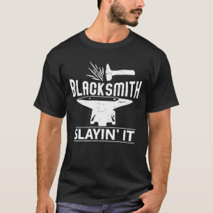 T-shirt Forgeron qui déchire pour le travailleur du métal
