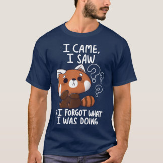T-shirt Forgetful Red Panda family